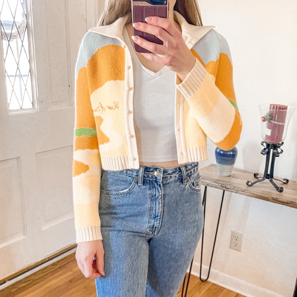 House of Sunny Sweaters House Of Sunny Day Tripper Cropped Knit